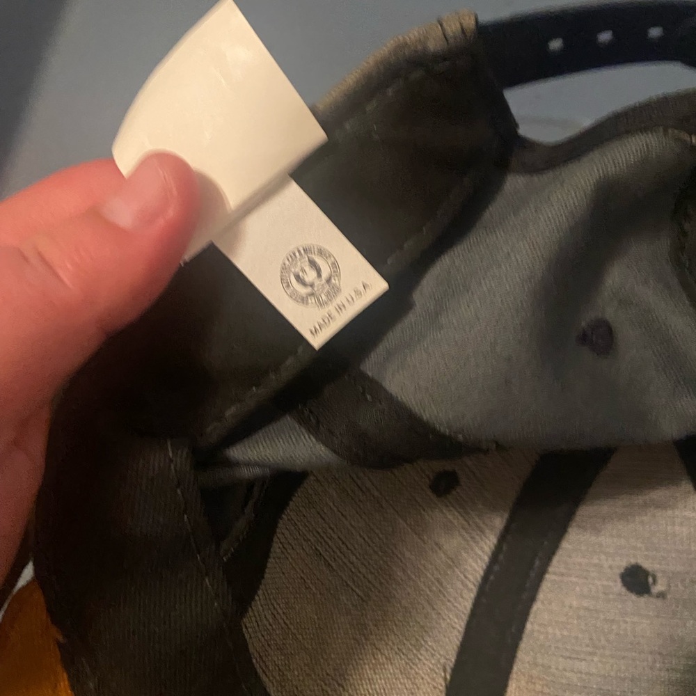 Budweiser Olive & Rust Two-Tone Script Baseball C… - image 6